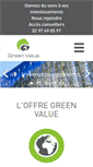 Mobile Screenshot of greenvaluefrance.com